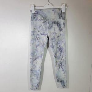 Athleta Elation Snow Dye 7/8 Legging Pants Women Size Small